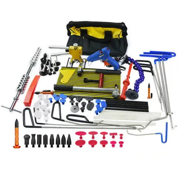 Price Tools Rods Hooks Dent Puller Dent Lifter Lamp Light Slide Hammer Car Dent Remover Kit Glue Stick Removal Hail Rods Tool Set