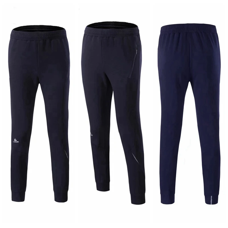 9309 navy blue Мужские брюки для бега, уличная спортивная одежда для спортзала фитнеса, теннисные Спортивные штаны с карманами на молнии, спортивные штаны для бега, спортивные штаны для мужчин - Цвет: 9309 navy blue