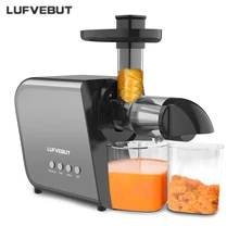 

LUFVEBUT Slow Masticating Juicer Blender Orange Squeezer Soft And Hard Modes Freeshipping Vegetables And Fruits Juice Extractors