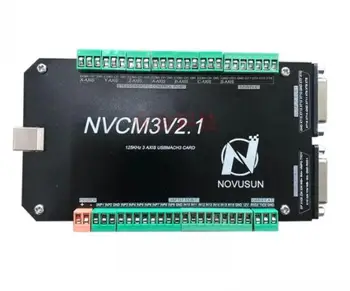

NVCM6V2.1 MACH3 USB Port 6 Axis Motion Controller CNC Card NVCM Board 125KHz