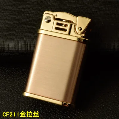 Chief винтажная ностальгическая металлическая масляная зажигалка, керосиновая жидкая зажигалка - Цвет: 4