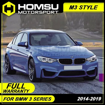 

2014-2019 BM-W 3 SEIRES F30 F35 to M3 style body kit for 3 SEIRES F30 F35 to M3 style bumpers spoiler hood scoop wings