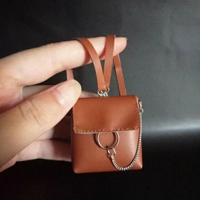 

DIY 1/6 Scale Brown backpack model For 12" Female Figure