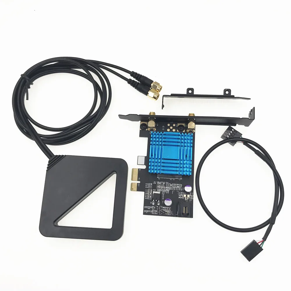 Для Killer 1535 внешний двухдиапазонный PCI-E 1X настольный адаптер для карт 867 Мбит/с 802.11ac Bluetooth 4,1