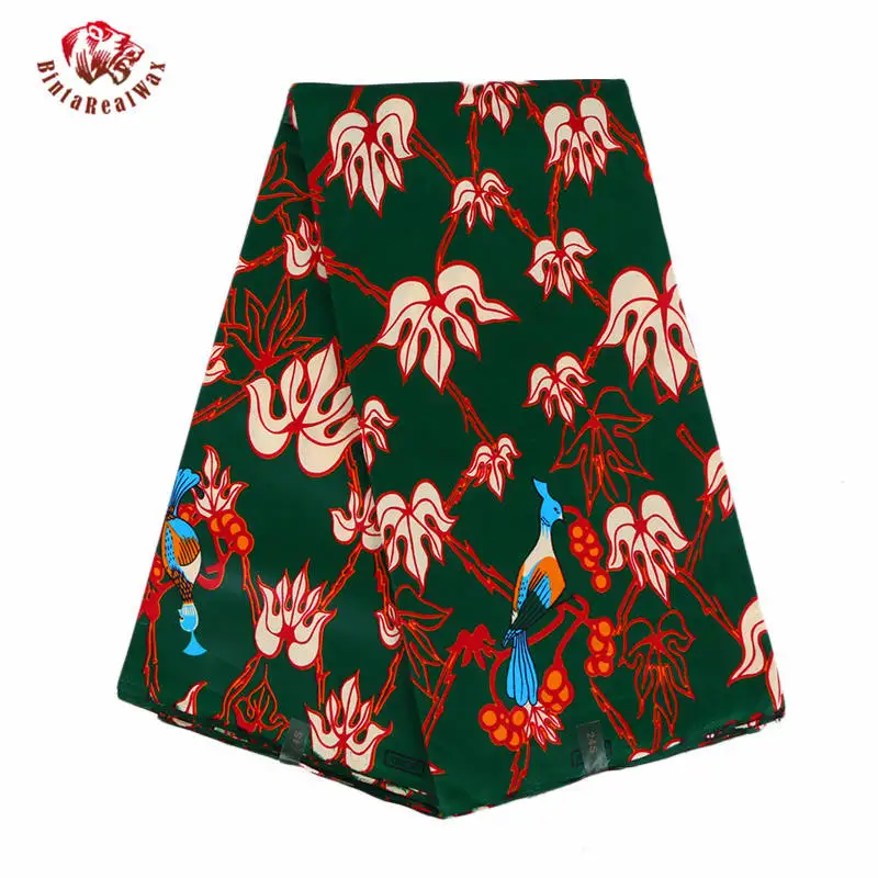 Новая африканская вощеная ткань принтом воск бинтареал ткань восковый узор ткань с принтом Анкара африканская батик ткань 24FS1145