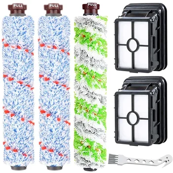 

6Pcs Suitable for Bissell Vacuum Cleaner 1868 1866 1608683 160-8683 Roller Brush Filter Accessories