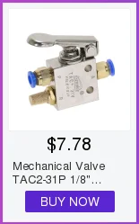 TAC2-41P выпускной клапан сплав серебристого оттенка 2 положения 5 способ 1/" рычажный механический клапан пневматический клапан переключатель w фитинги