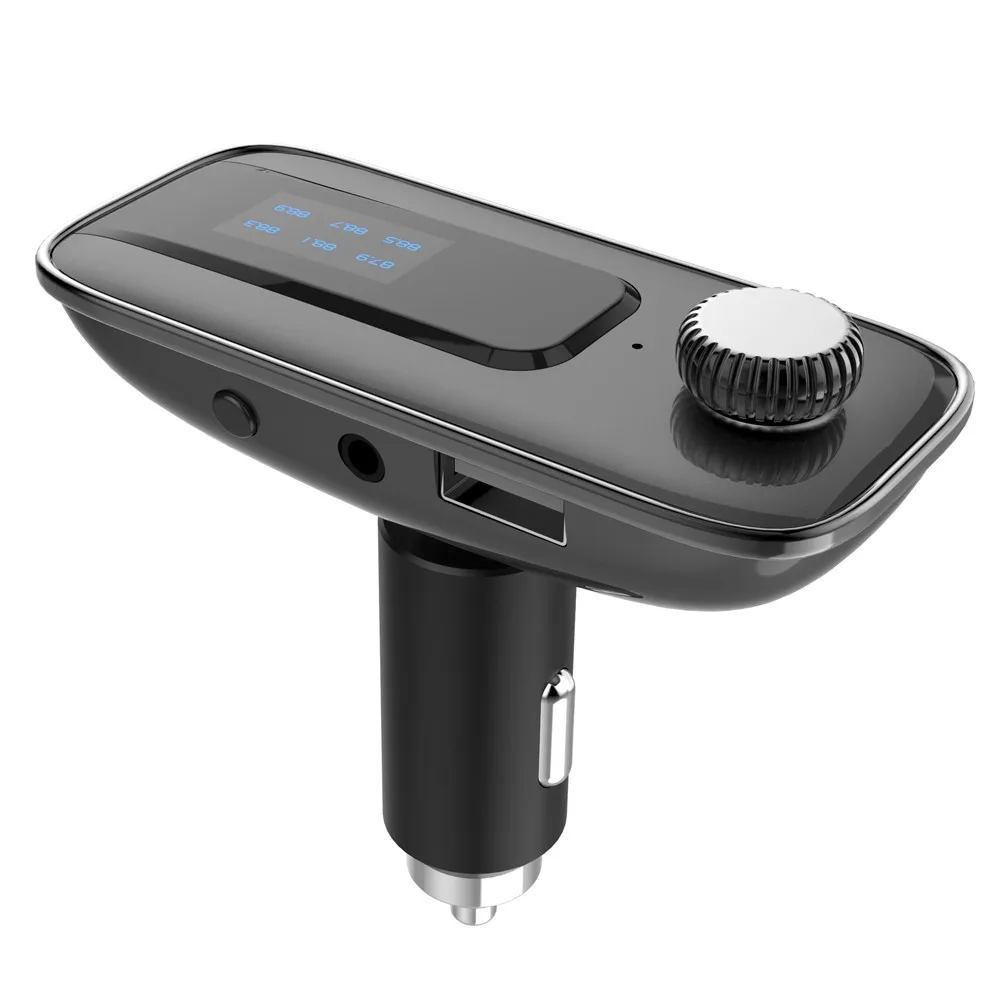Kinganda lcd Bluetooth автомобильный комплект MP3 передатчик USB Handsfree для iPhone 8,7