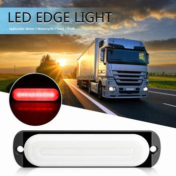 

Enduring Car Durable Parts Components Ultra Slim 10 LED Truck Side Marker Lamp Strobe Warning Light for Car Trailer