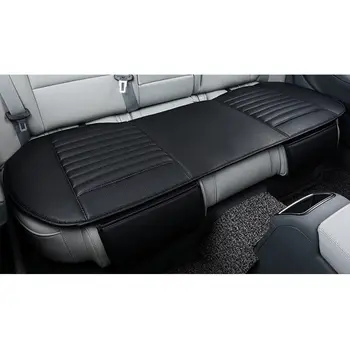 

3D PU Leather Car Seat Covers Rear Seat Universal Breathable Bamboo Charcoal Pad Water-Proof Mat Auto Seat Cushion M L Size