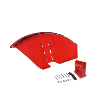 

Kits Protection Cover Brush Cutter Trimmer Plastic Red Guard SHIELD Accessories Set With Blade Grass Home Graden Tool