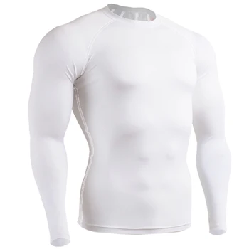 

Pro Cycling Compression Tights Outdoor Project Athletic Build Men's Compression Garment Fitting Bodybuilding Long Sleeve Tops