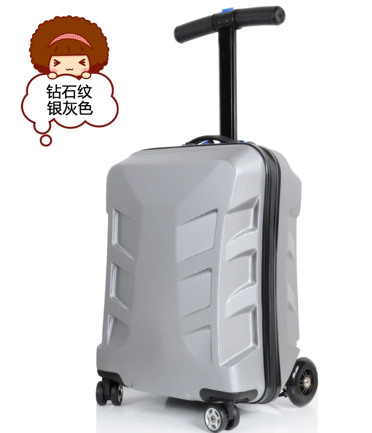 21 дюймов электрический самокат дорожные сумки с колесиками и дорожные сумки высокого качества, сумка в виде скутера ручной клади Сумка maletas y bolsas de viaje - Цвет: 22-C