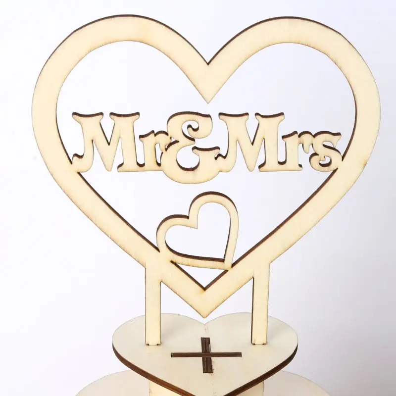 7 ярусов в форме сердца персональный Mr& Mrs Ferrero Rocher Пирамида Свадебный шоколадный десерт конфеты дисплей стенд