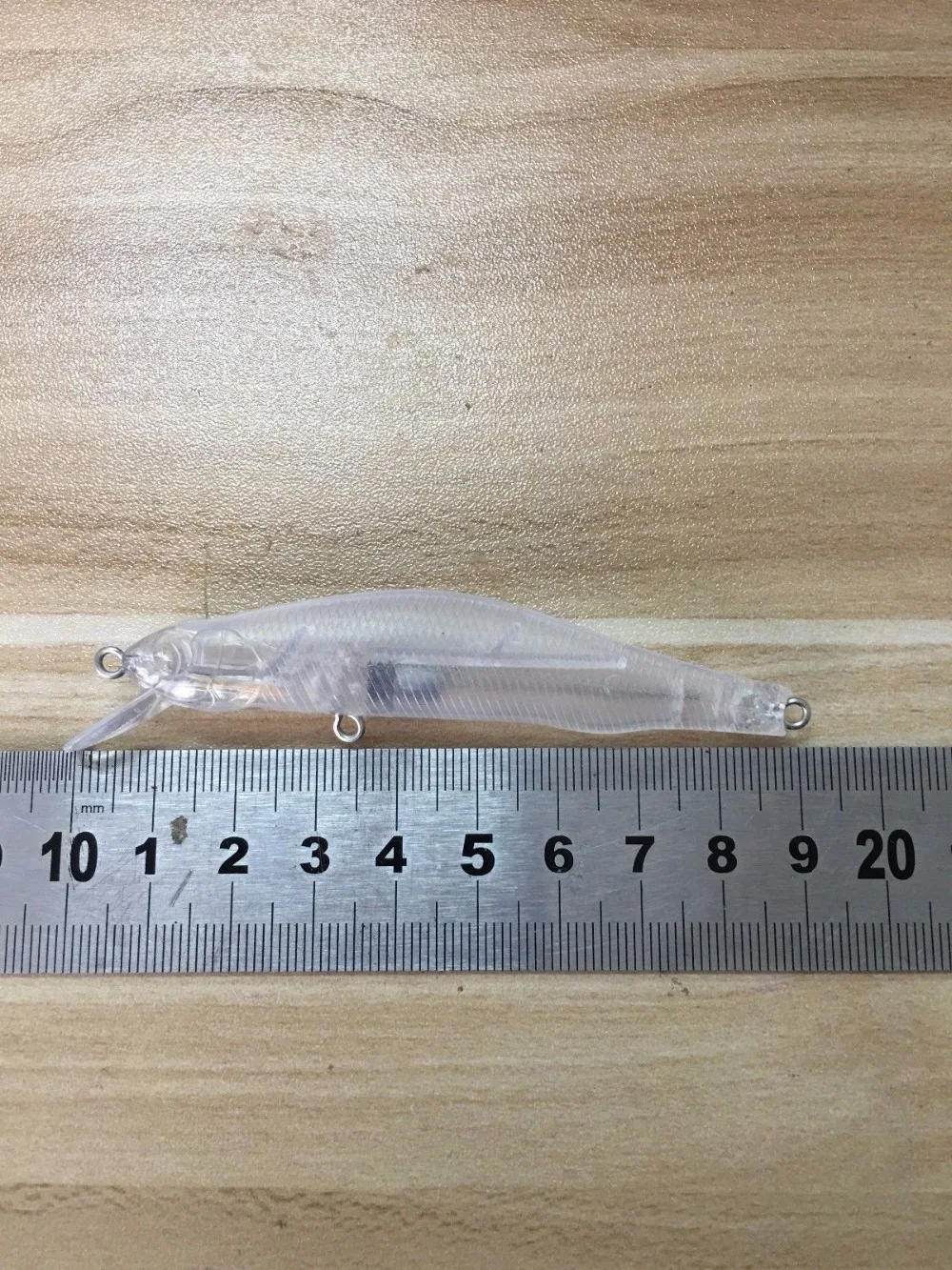 10 шт. неокрашенные рыболовные приманки Minnorbaits 3 1/2 дюйма 1/4 унции пустые JSE187 | Спорт
