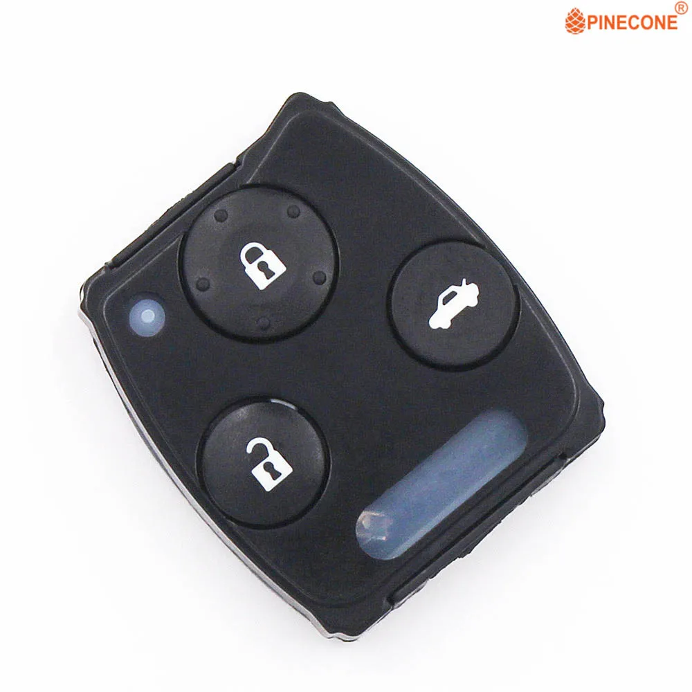 PINECONE для Honda Accord Civic Cr v Odyssey Pilot 3 кнопки Автомобильный ключ Замена дистанционный