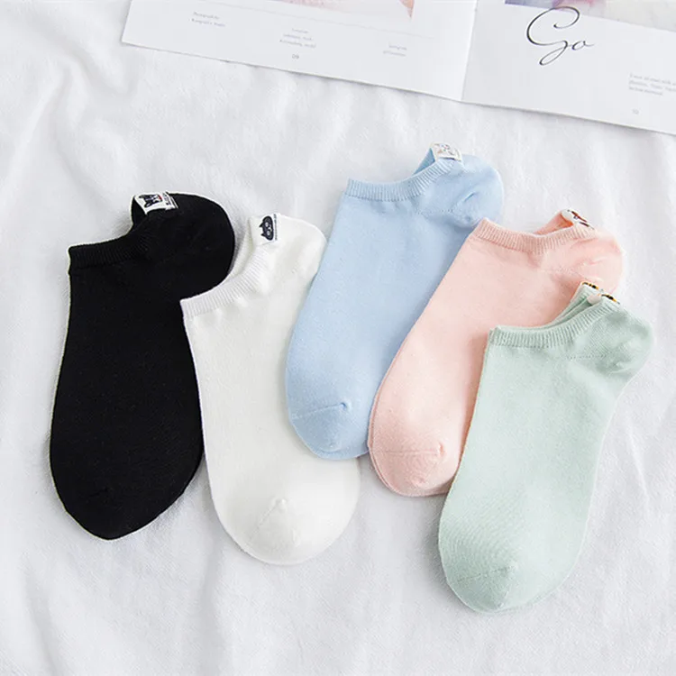 

Cute Socks Fashion Style Dogs Cotton Boat Socks Cartoon Women Socks Summer Short Funny Socks