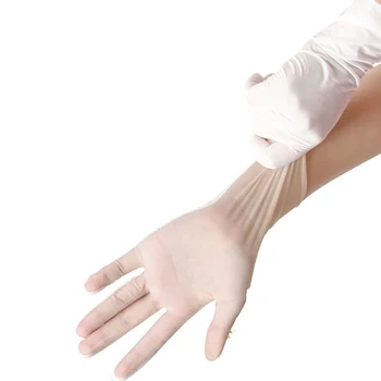 

Disposable Gloves 50 Pairs Transparent Thickening Cleaning Gloves Accessories Anti-pollution Dust-proof Clear Home Glove new