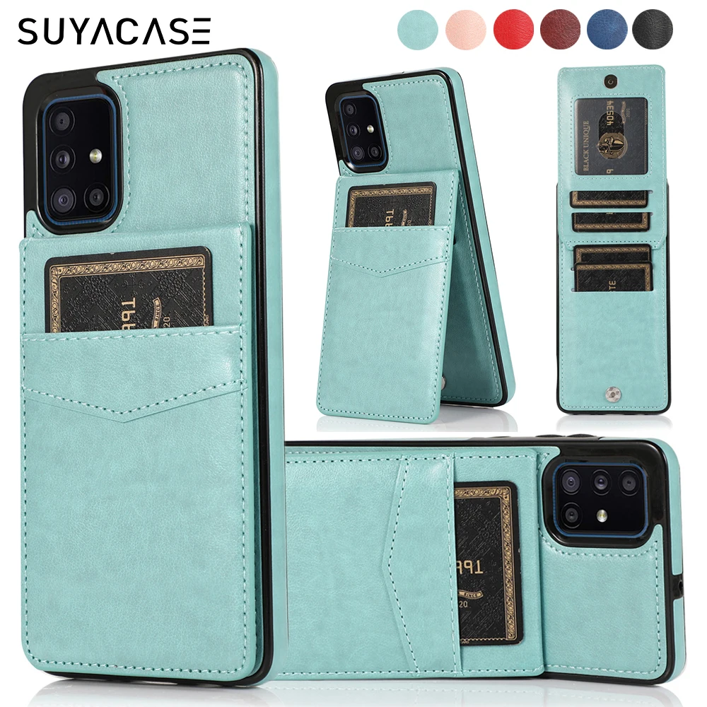 Флип-сумки чехол для Samsung Galaxy A52 A72 A12 A22 A32 A51 A71 A82 A42 A21 A50 A70 A10 A20 A30 S A40 A90 кожаный