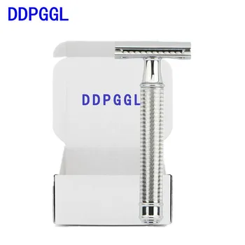 

DDPGGL Safety Razor Men's Double Edge Razor Classic Shaving Razor Zinc Alloy Head Manual Shaver For Women Hair Removal