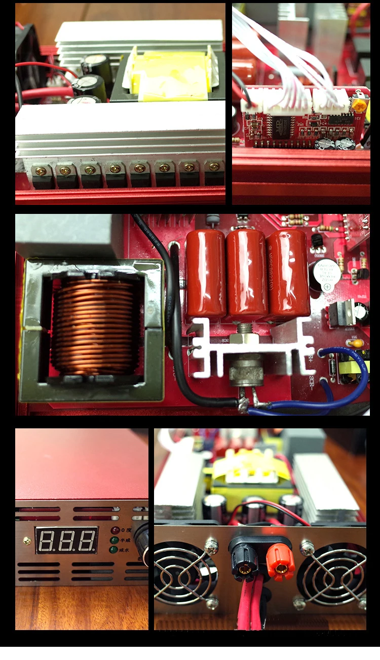 4200W 12v интеллигентая(ый) соленой воды высокой мощности инвертор головки электронный повышающий преобразователь постоянного тока