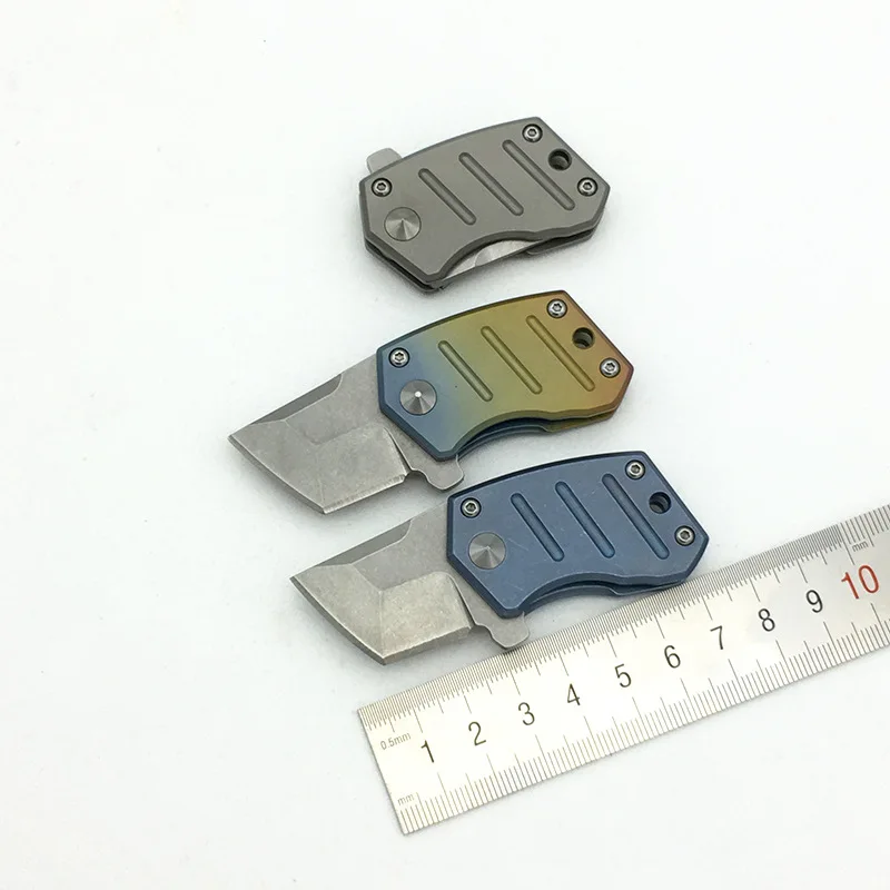 A152 открытый карманный мини многофункциональный нож S35VN лезвие из титанового сплава ручка открытая Экспресс-коробка