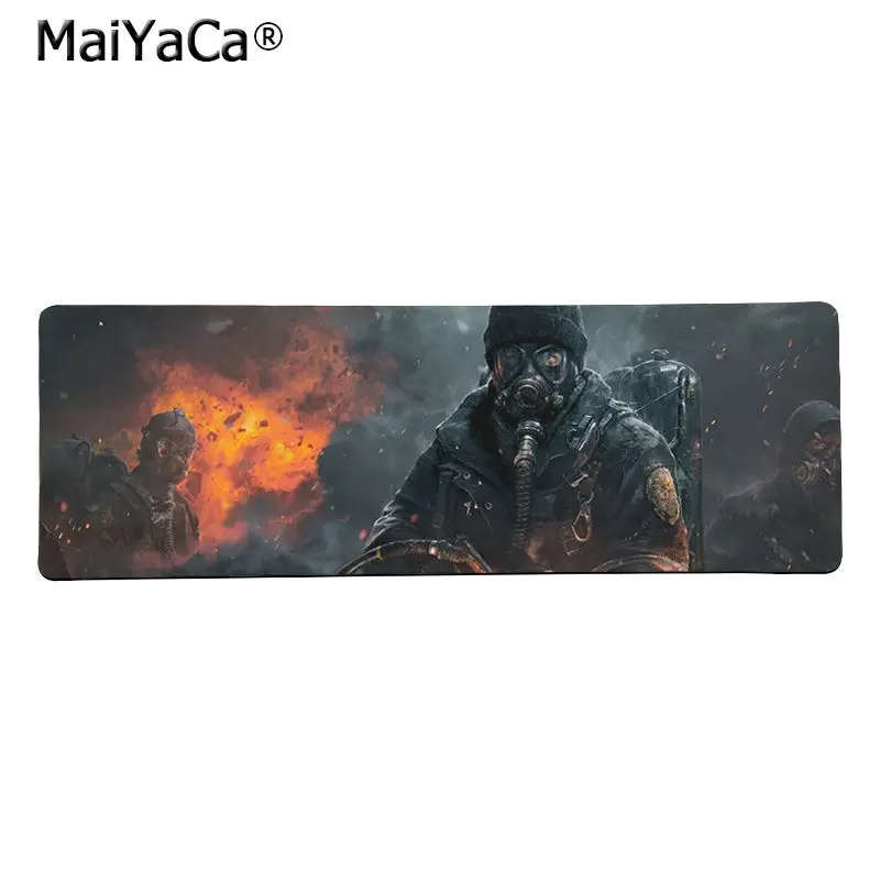 MaiYaCa высокое качество Tom Clancy Rainbow Six Siege DIY дизайн игровой с узором коврик для мыши большой коврик для мыши клавиатуры - Цвет: Lock Edge 40X90cm