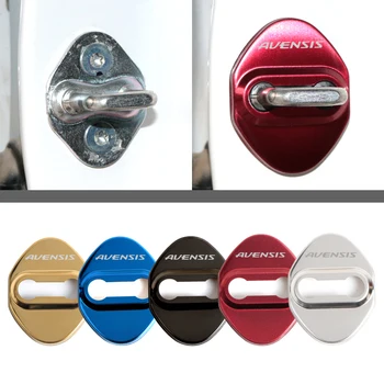 

Door Lock Cover sticker case for Toyota Avensis t25 t27 Stickers Accessories Car-Styling