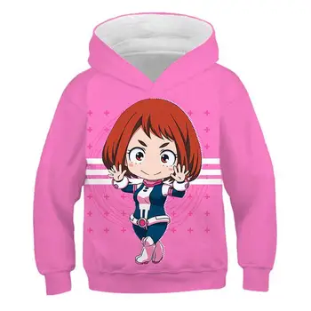 

New fashion for children in 2019 Cute cartoon style 3D kids hoodie kids street fashion boys and girls casual sports sweater