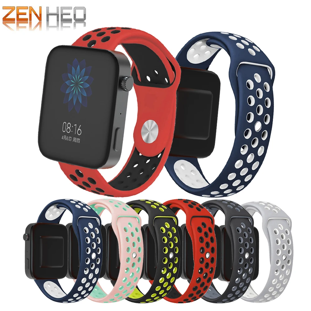 

Colorful Strap for Xiaomi MI Smart Wristband Strap Silicone Replacement Watchband For Xiaomi Smart Mi Watch GPS Bracelet