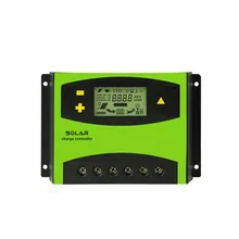 SUNYIMA 60A 12 В/24 В ЖК контроллер солнечного заряда 20A 30A 40A 50A