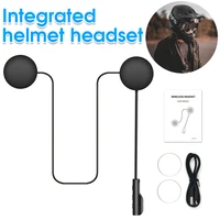 Motorcycle Helmet Headset Wireless Bluetooth-compatible 5.0 intercom Headphones Universal Intercom Interphone Set Accessories