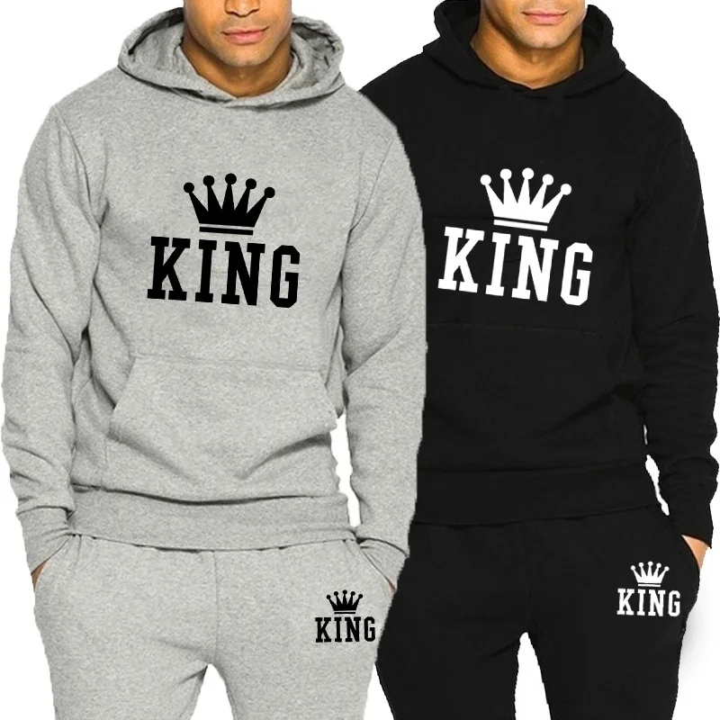 

Men Sportswear Hoodies Pants Set Spring Track Suit Clothes Casual Tracksuit Men Sweatshirts Coats Male Joggers Streetwear