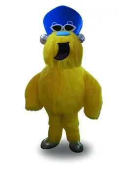 

Hot Sale Classic Version strange long wool doll Mascot Costume Adult Halloween Birthday party cartoon Apparel Cosplay Costumes