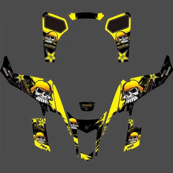 

Full Graphics Decals Stickers Motorcycle Background Custom Number 3M For SUZUKI LTZ400 LTZ 400 2003 2004 2005 2006 2007 2008