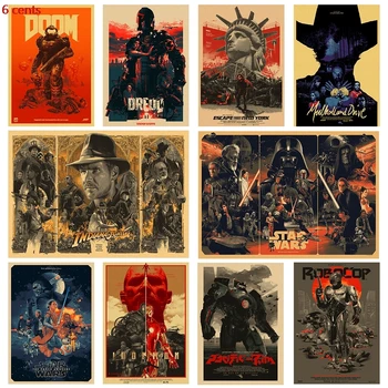 

Various movie posters / classic movie posters / kraft paper posters / Kraft posters / retro posters / vintage posters