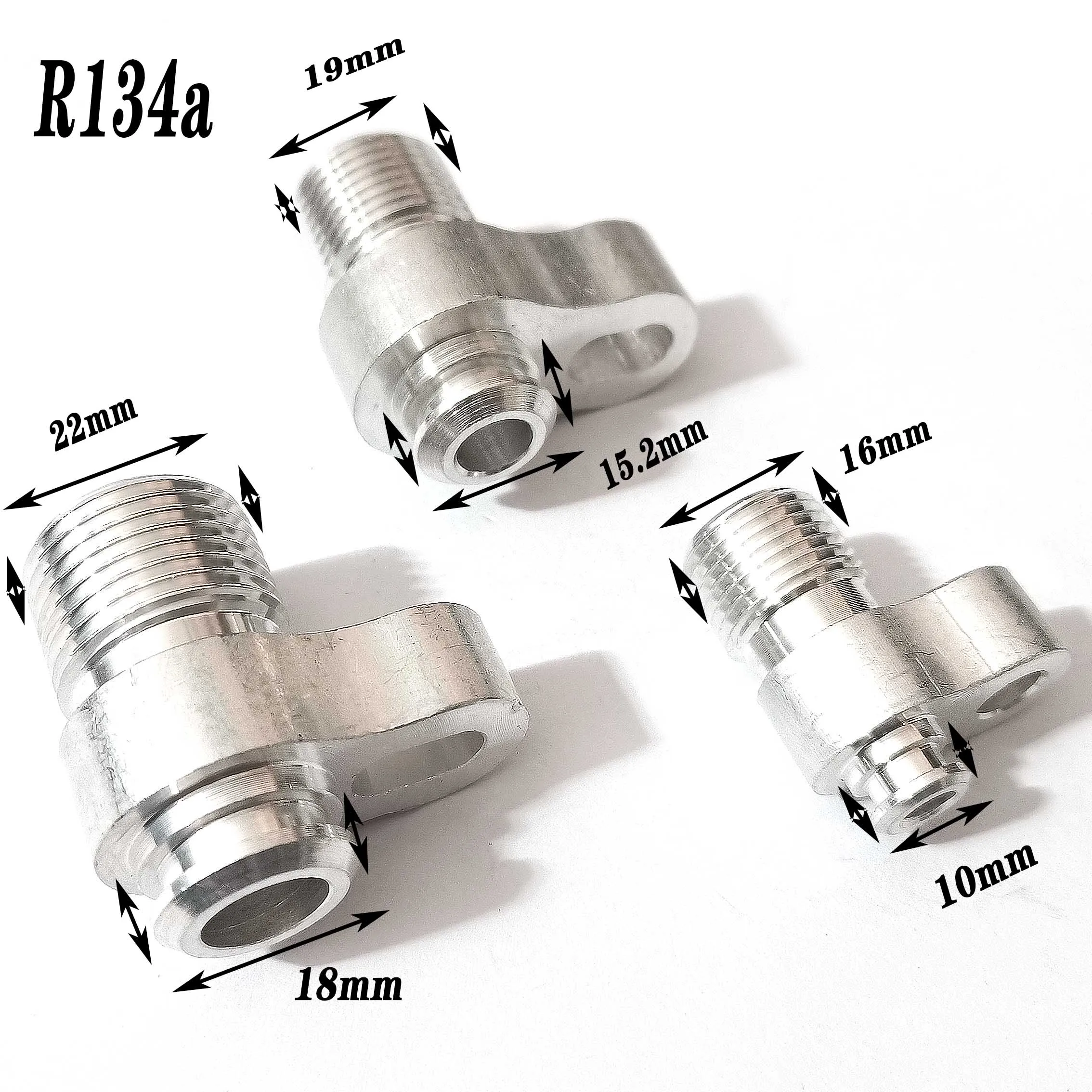 R1234yf bis r134a Low Side Schnell kupplung profession eller abnehmbarer  Adapter - AliExpress