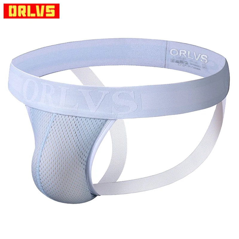 Мужской сексуальный бандаж мужское нижнее белье Cueca стринги мужские дышащий