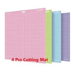 Tapis de découpe antidérapant en Pvc, 4 pièces de remplacement, pour la photographie de Contour, traceur, avec lettrage adhésif, nouveau 