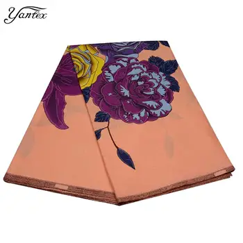 

YANTEX Veritable Wax African Ankara Fabrics 6 Yards/Piece Tissu Africain Veritable Wax African Printed Fabric Ankara Nigeria Wax