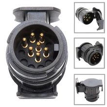 Аксессуары тележки 12V 13Pin для 7Pin плассит Caravanas адаптер розетка трейлера штепсельной вилки трейлерные аксессуары Запчасти караван аксессуары