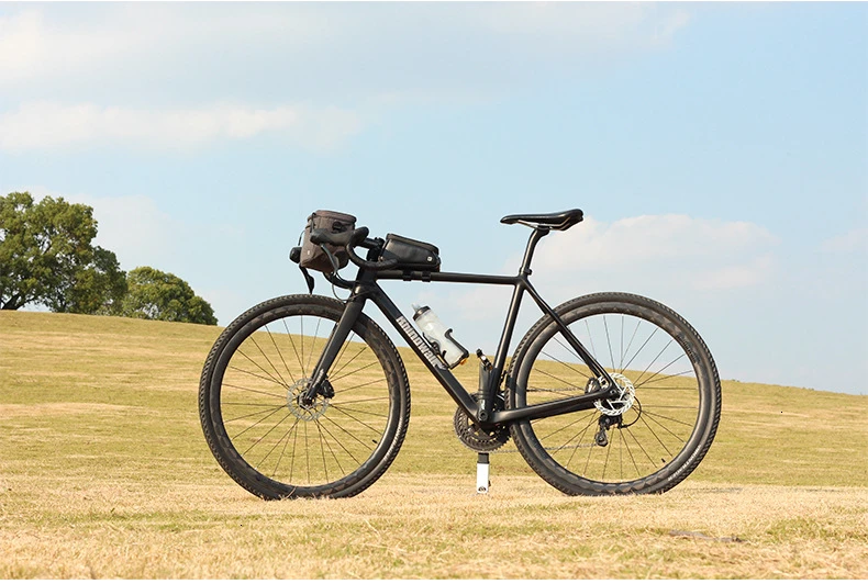 RHINOWALK, водонепроницаемая велосипедная сумка MTB, велосипедная сумка на переднее седло, 6,0 дюймов, чехол для телефона с сенсорным экраном, велосипедная верхняя сумка, велосипедные аксессуары