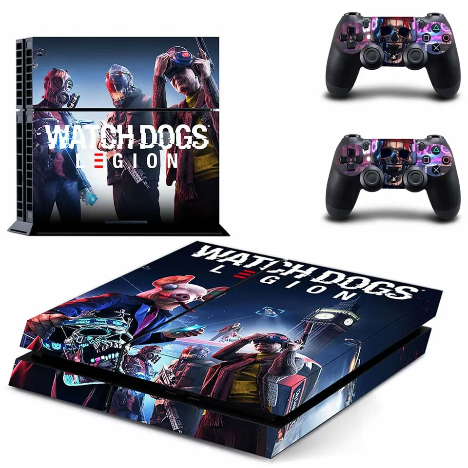 Все тело виниловые наклейки на кожу наклейка крышка для PS4 консоли и 2 шт. контроллеры кожи часы собаки