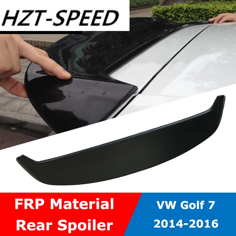 GOLF 7 обычный автомобиль модифицированный RDX Стиль FRP из углеродного волокна материал Багажник крыло задний спойлер для VOLKSWAGEN Golf 7