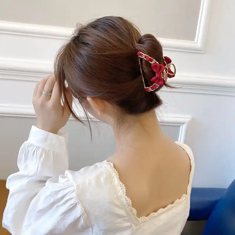 Xwen 21春夏新柄日本弓ヘアピン女性のヘアアクセサリー3色oh8004 レディースヘアアクセサリー Aliexpress