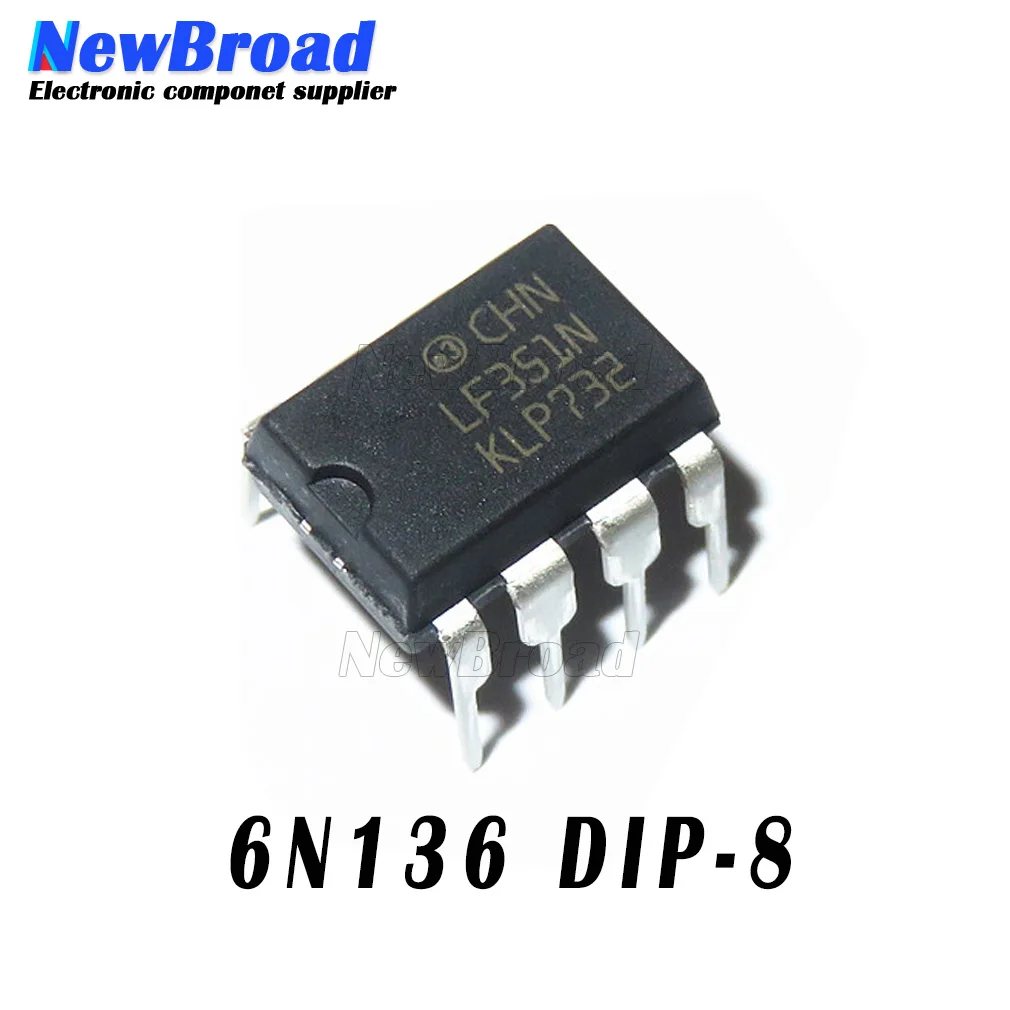 10 шт. LF351N DIP8 LF351 DIP 351N DIP-8 новый и оригинальный IC | Электронные компоненты
