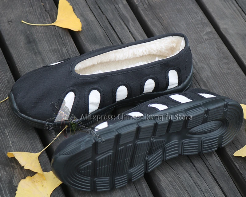Men's Women's Winter Tai Chi Shoes Wudang Taoist Sneakers Kung fu Martial arts Shoes Wushu Wing Chun Footwear