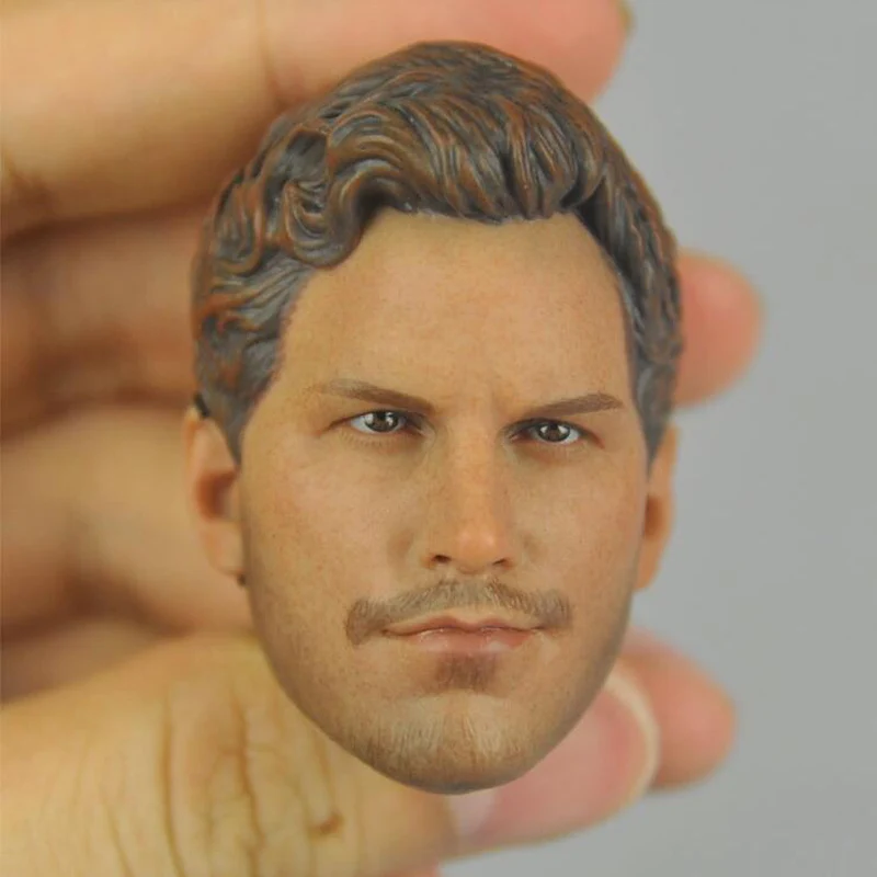 Изысканная картина Лидер продаж масштаб 1/6 лепка головы стражей галактики Star-Lord