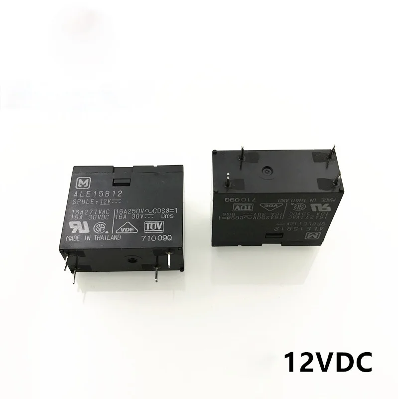 5 шт. новое универсальное реле ALE15B12 12VDC 4PIN 16A HF62F | Автомобили и мотоциклы