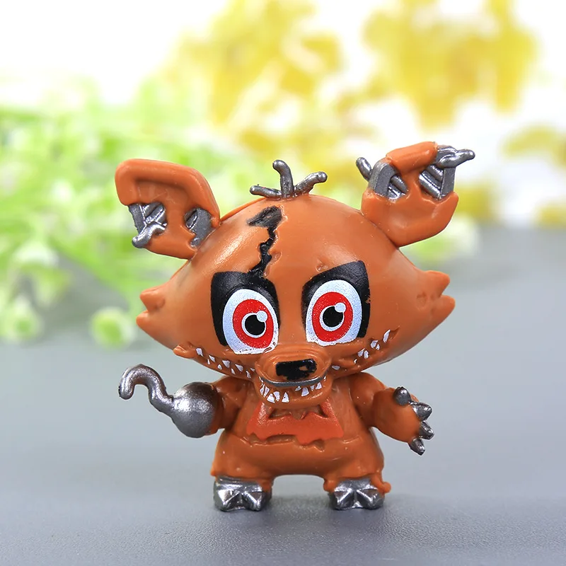 FNAF Five Nights at Freddy's Nightmare Freddy Chica Bonnie Funtime Foxy PVC Action Figures Toys